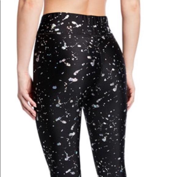 Terez foil-printed splatter Capri leggings - Picture 3 of 5